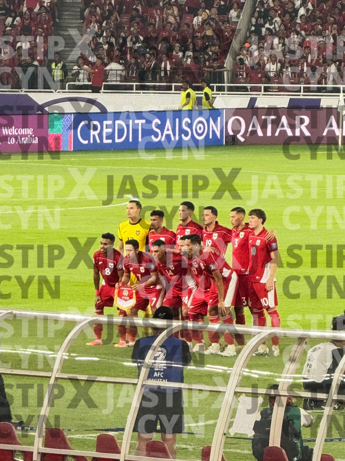 Alyn, Timnas Indonesia vs China