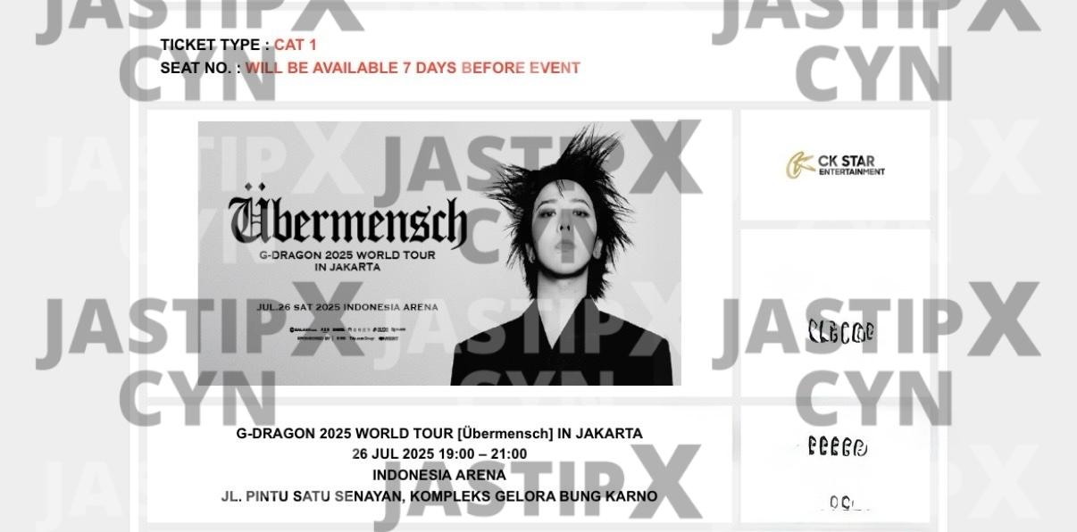 Nely, Gdragon konsert, Indonesia Arena