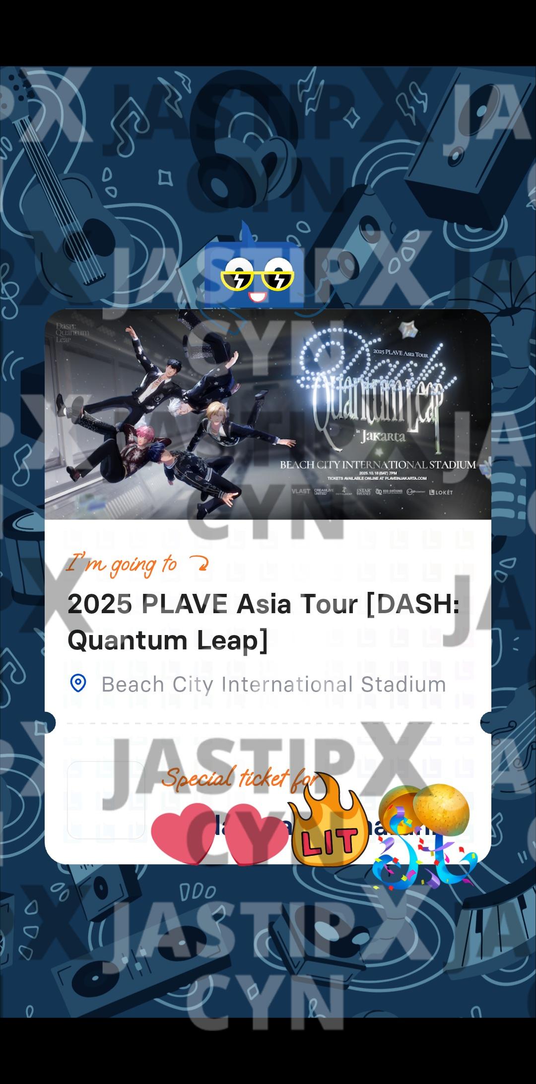 Dinda, PLAVE Asia Tour in Jakarta