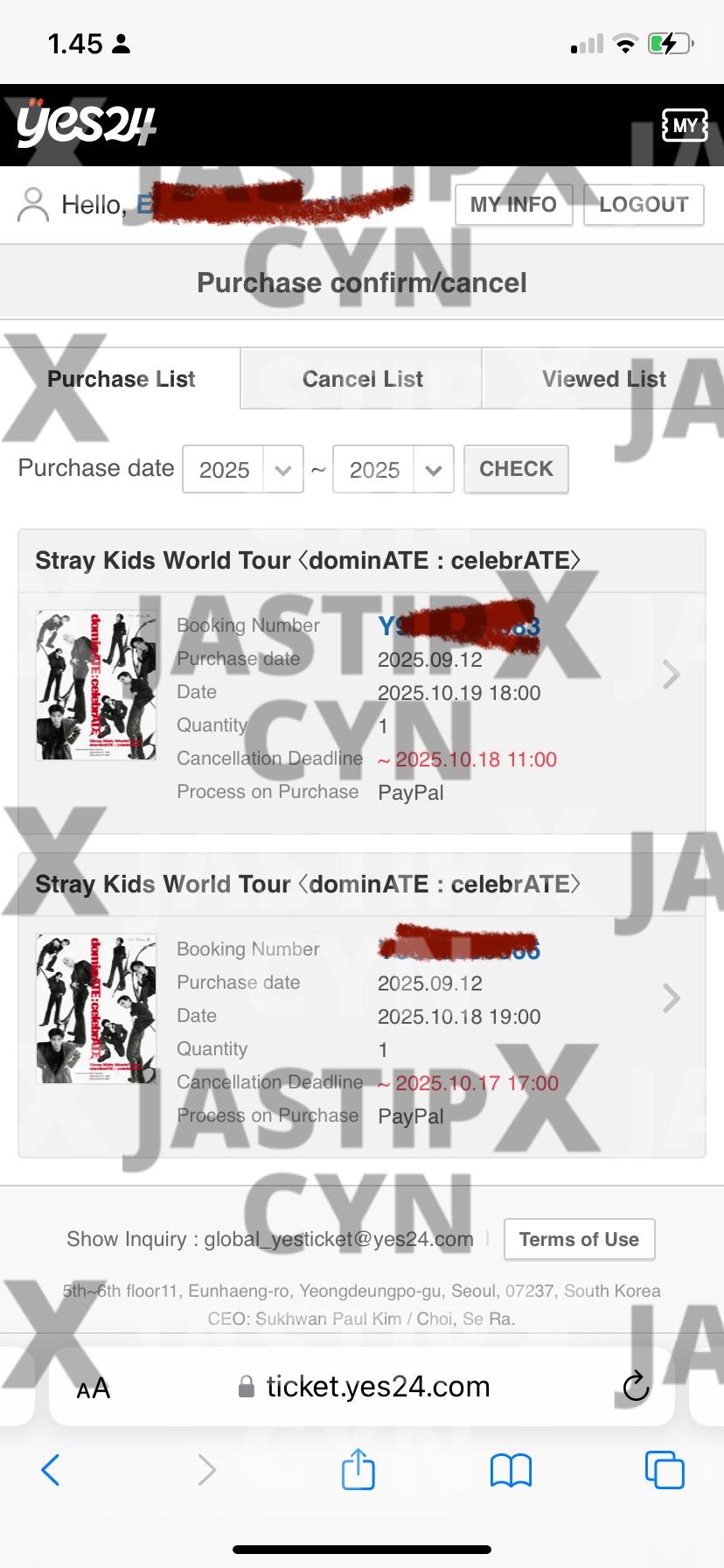 Eva, Dominate encore,Straykids,Korea