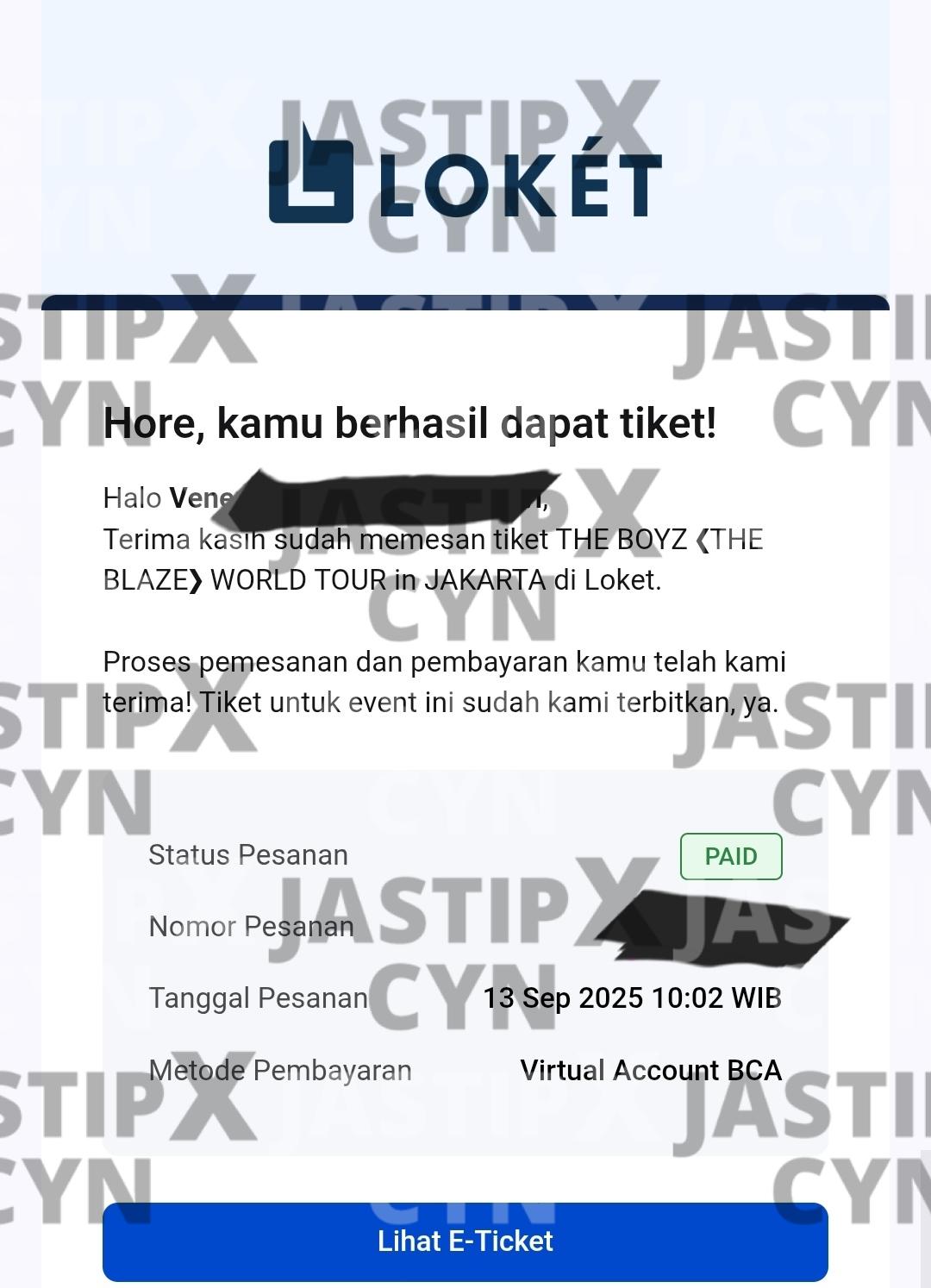 Vene/The Blaze / The Boyz / Indonesia