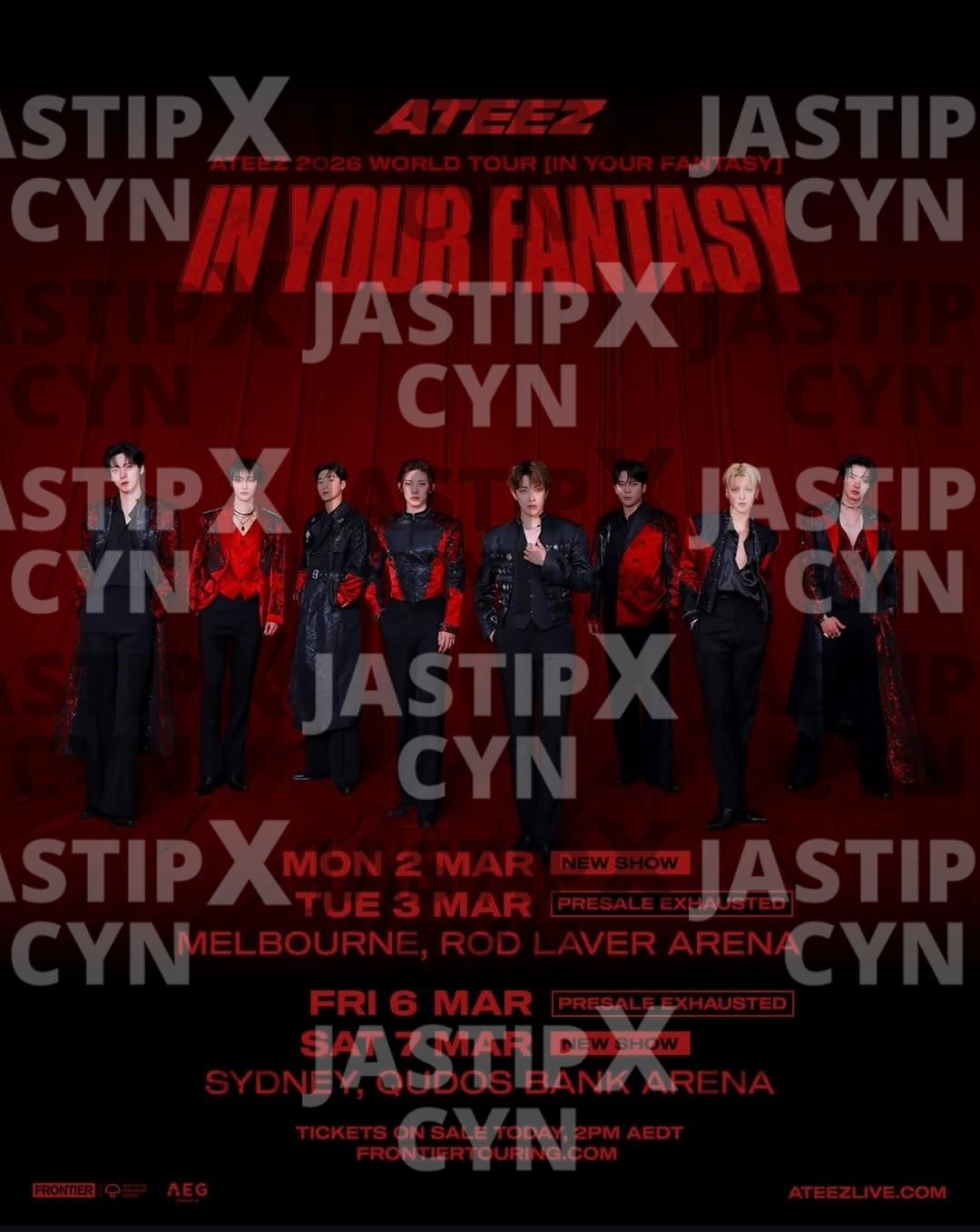 CB, Ateez Australia, Atiny VIP