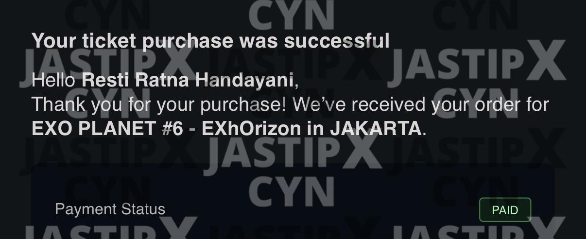 EXhOrizon Jakarta secured CAT 1 Soundcheck